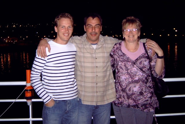 Aan boord van de Mare Australis op 29 maart 2007. Vlak voor vertrek uit Ushuaia (Argentinië) voor een boottrip van drie dagen via Kaap Hoorn naar Punta Arenas (Chili).Voor een grotere weergave en reactiemogelijkheid: klik hier